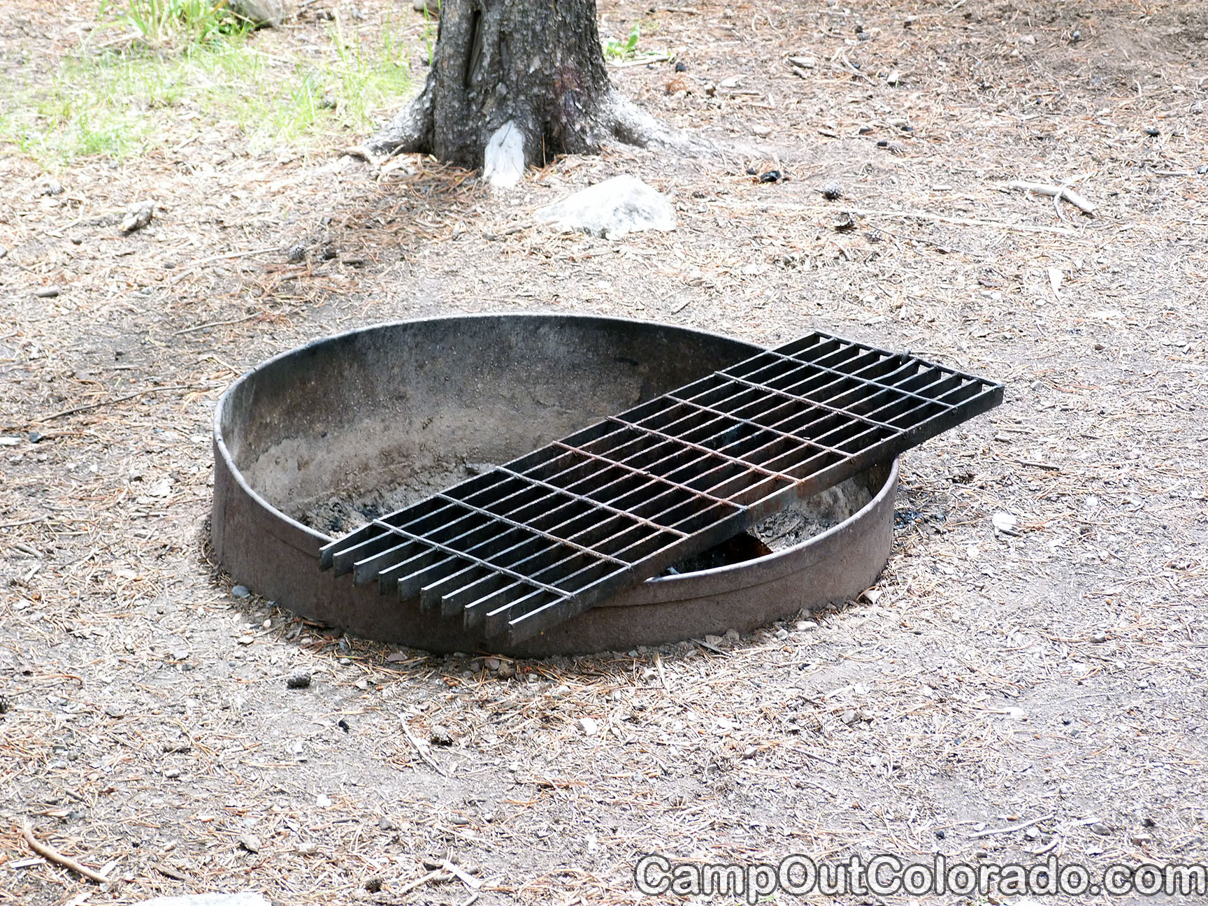 Campground Fire Pit 1 Camp Out Colorado