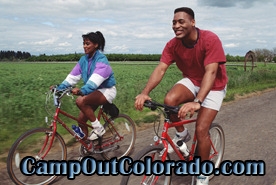 biking