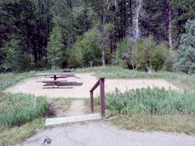Camp-out-colorado-kelly-flats-campground-wooded-campsite