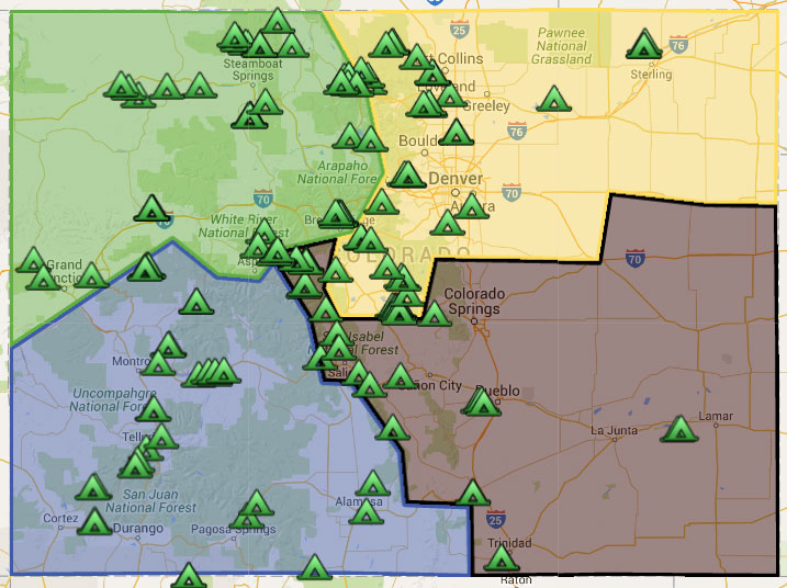 Reserve a Campsite & Go Camping - Camp Out Colorado