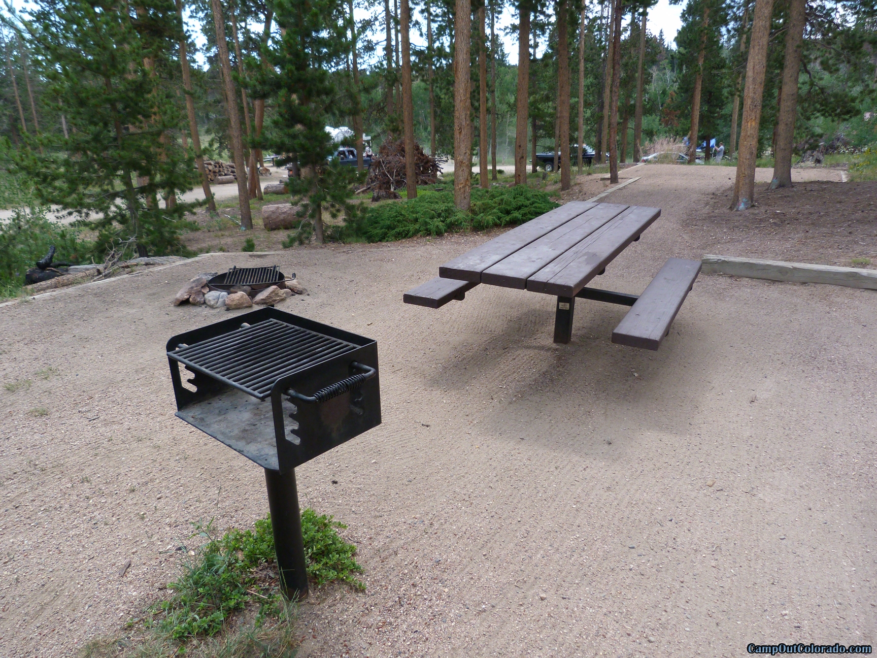 Camping Review of Bellaire Lake Campground - Campfire and BBQ