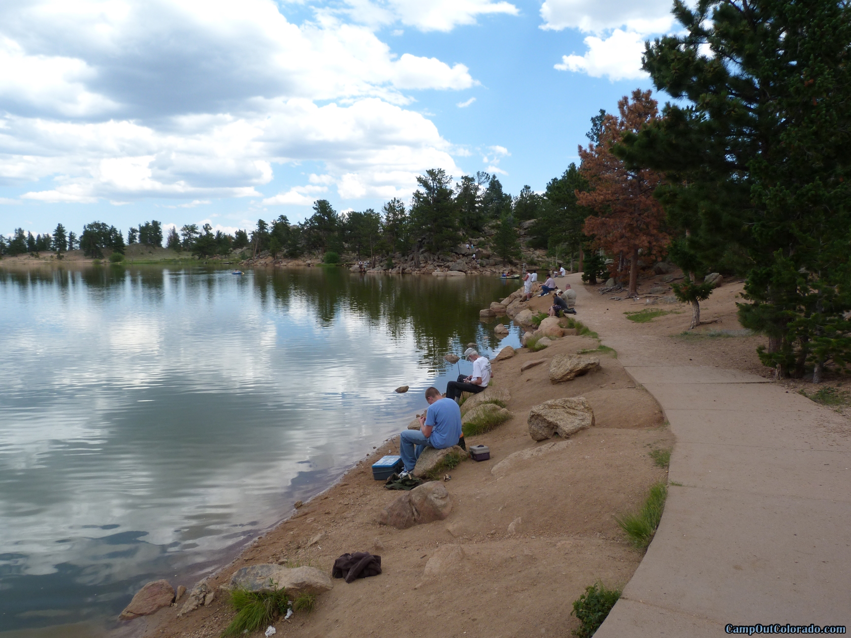 Camping Review of Bellaire Lake Campground - Easy Accessible Fishing