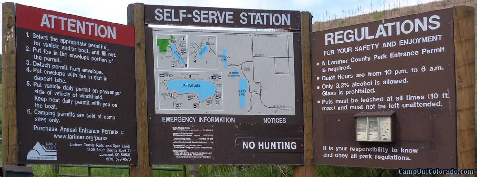 Carter Lake Campgrounds Camping Review Camp Out Colorado