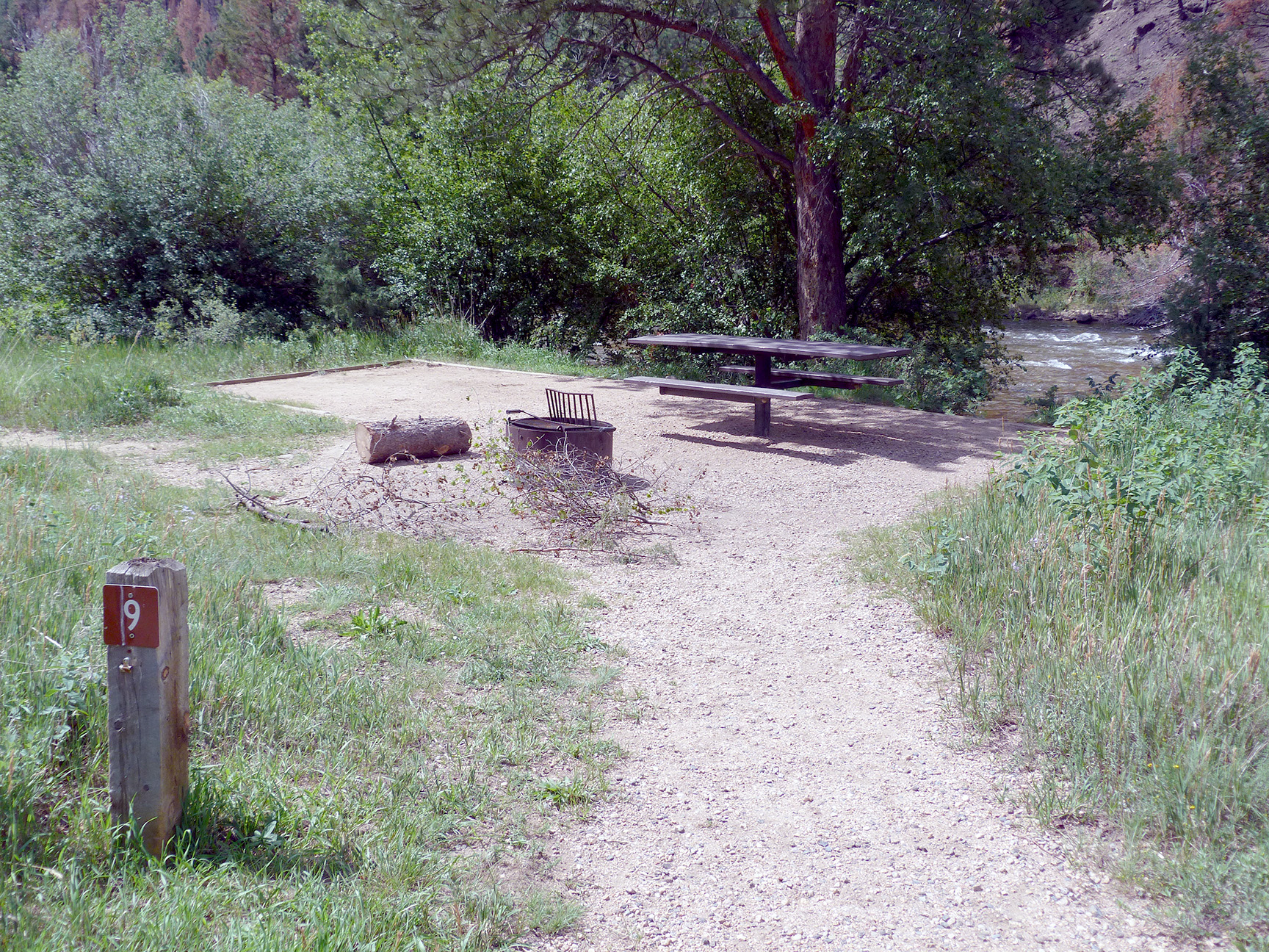 Kelly flats campground top