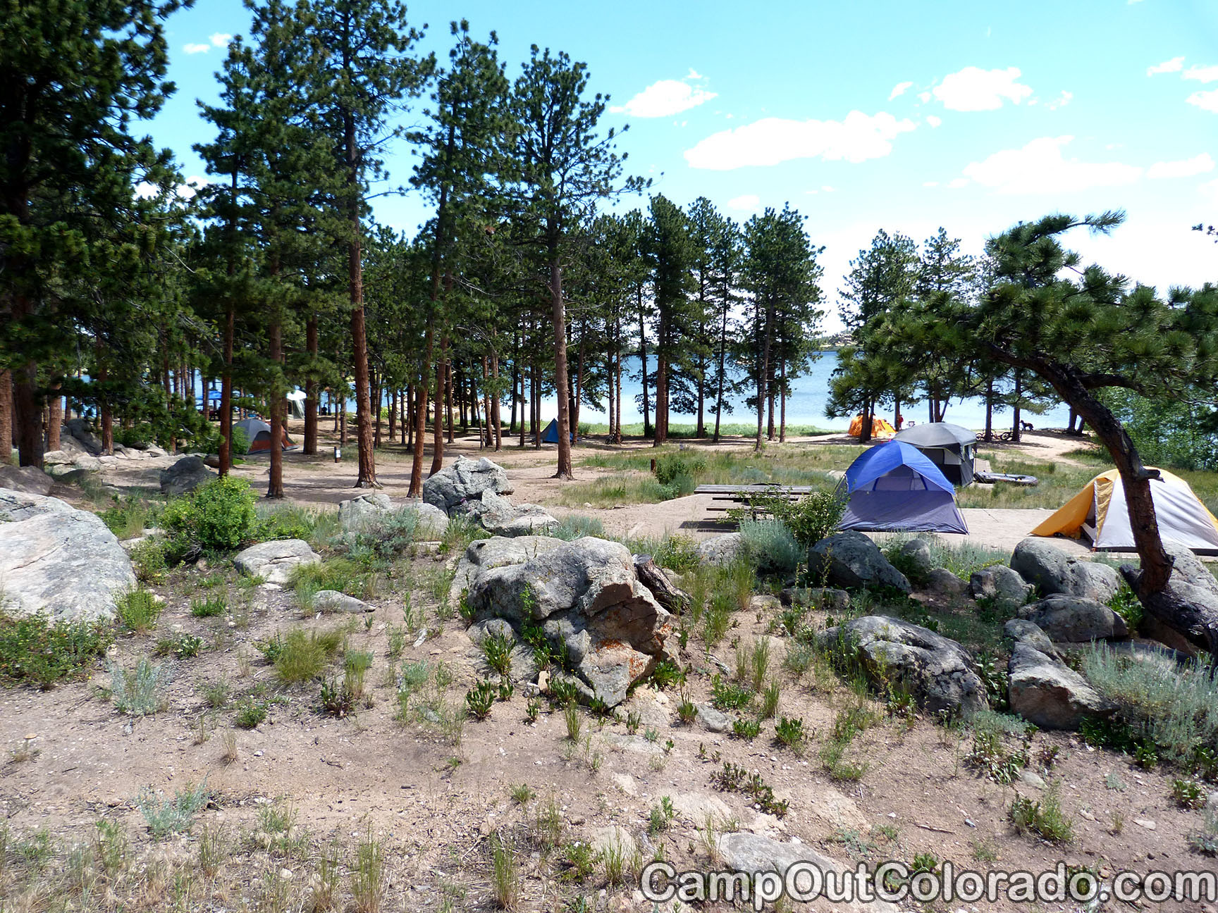 Dowdy Lake Campground Camping Review - Walk In Tent Camping