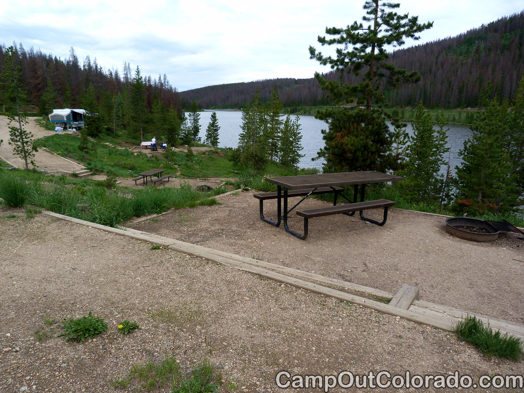 North Michigan Reservoir Campground in State Forest State Park Camping Review