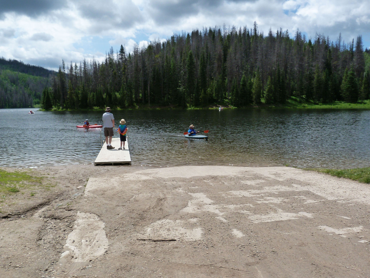 Wakeless Water Boating at Pearl Lake State Park Campground