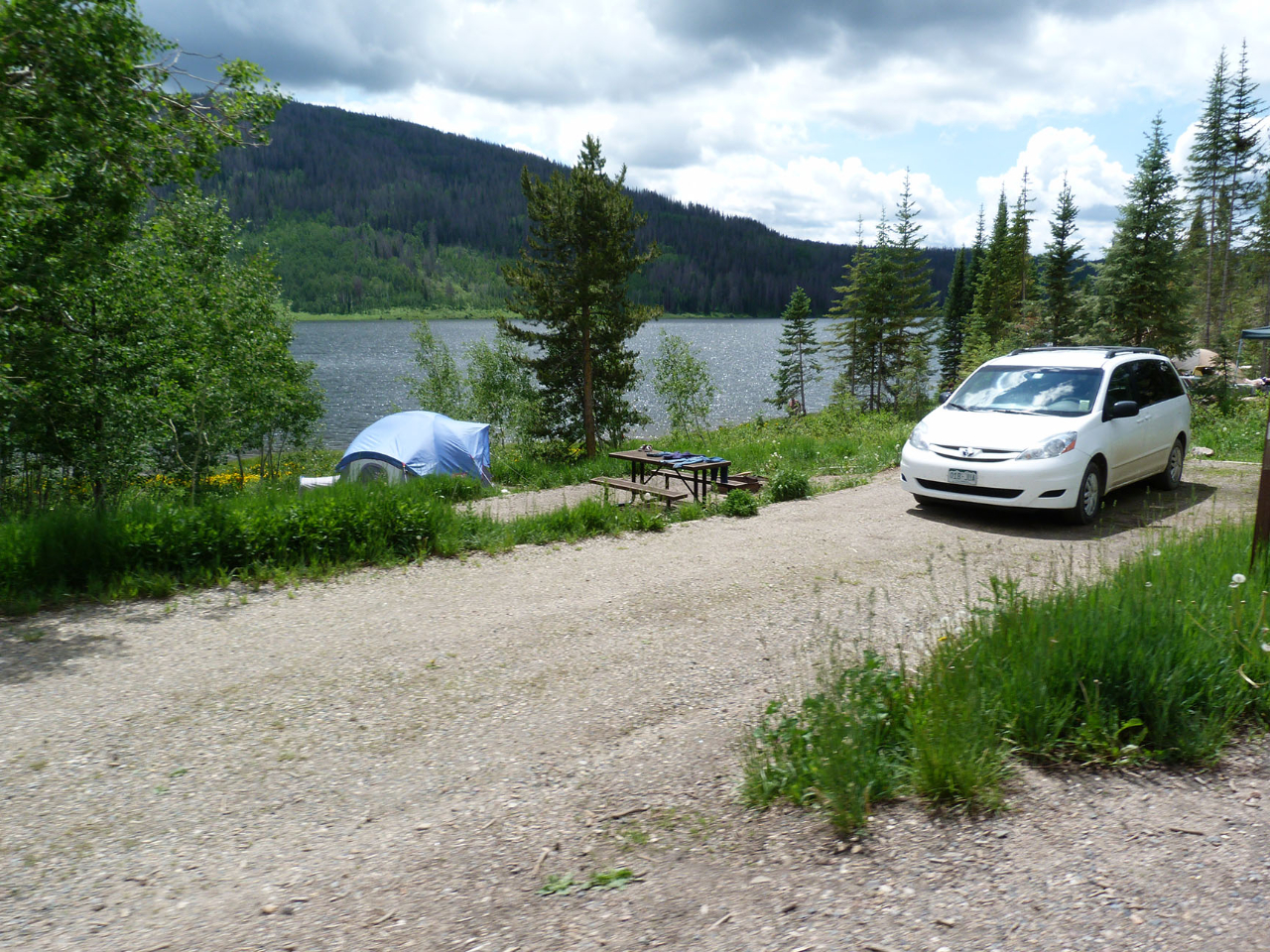 Camping Review of Pearl Lake State Park Campground Camp Out Colorado