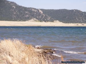 camp-out-colorado-eleven-mile-state-park-lake-shore-waves